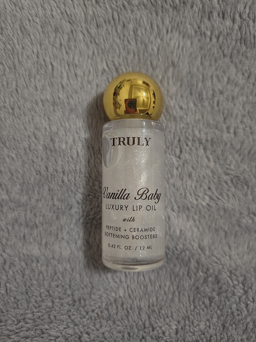TRULY Vanilla Baby Luxury Lip Oil - Pearlescent White